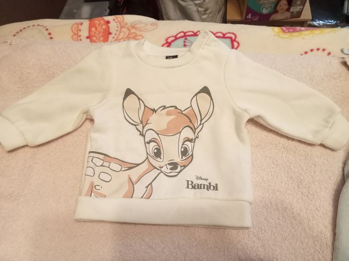 Pull Primark Bambi 6-9mois