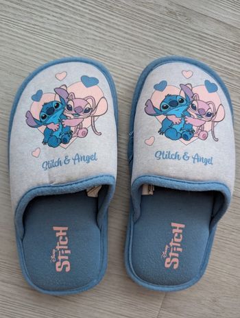 Chaussons stitch et angel