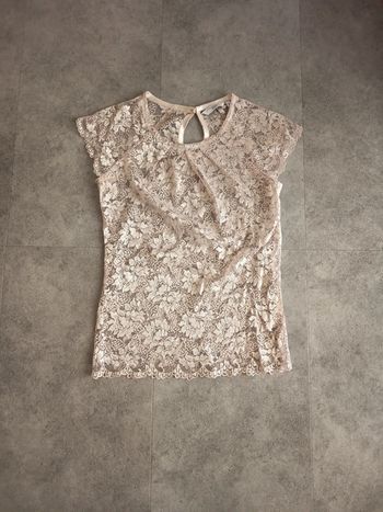 Tshirt dentelle newlook