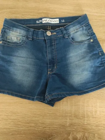 Short jean fille inextenso