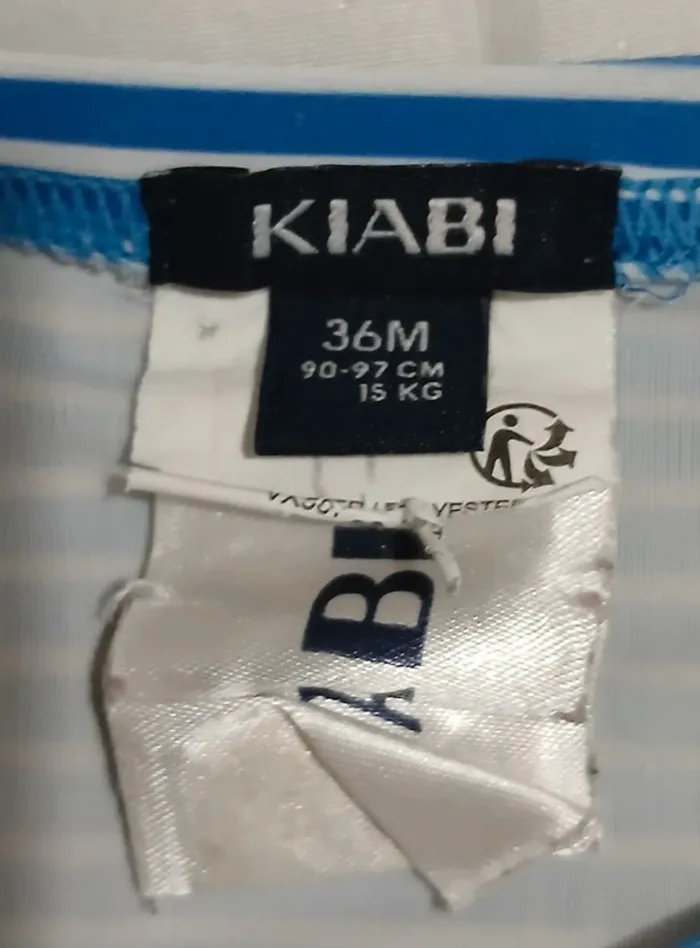Lot 2 short bain enfant 36 mois Kiabi - photo numéro 3