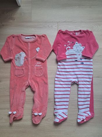 Lot pyjamas 12/18m
