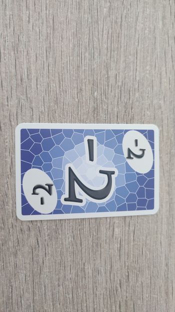 Carte numéro -2 n°-2 pièce détachée Skyjo jeu de société #E15