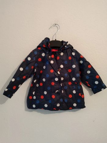 imperméable à pois, parka fille 12 mois Tissaia