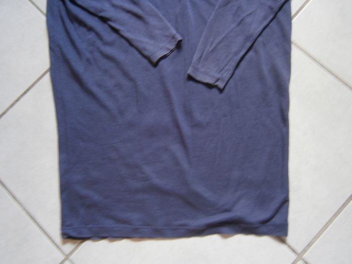 Tee-shirt long ML bleu DIESEL Taille S - photo numéro 9