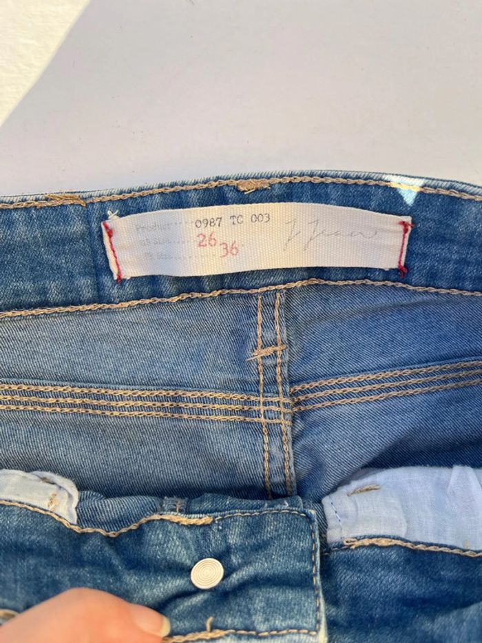 Jean skinny bleu clair nuancé - photo numéro 9