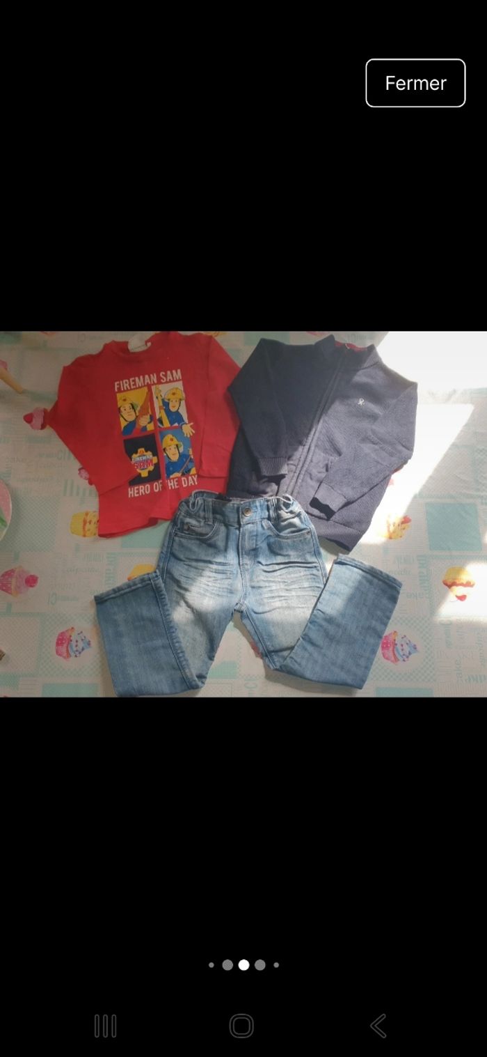 Lot vêtements garçon 4 ans - photo numéro 7