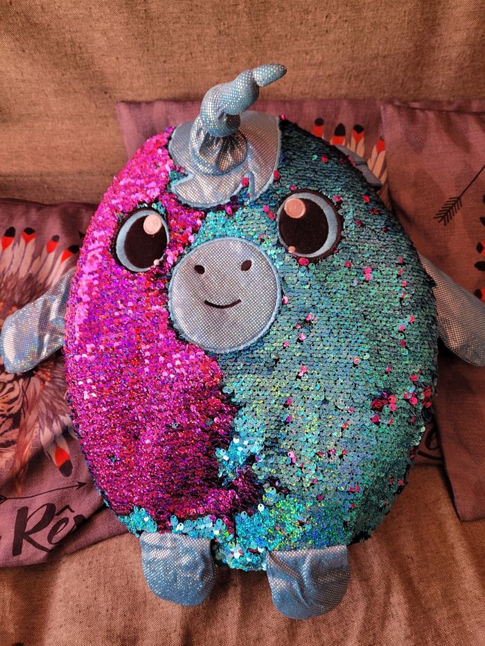 Peluche réversible