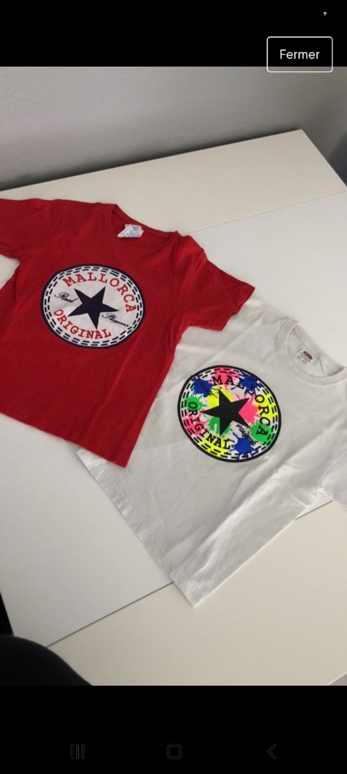 Lot de 2 Tee-shirt 5 Ans