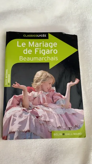 Le Mariage de Figaro Beaumarchais