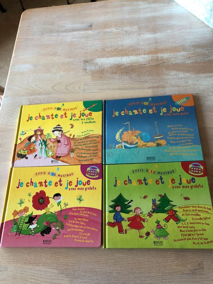 Lot de 4 livres enfant