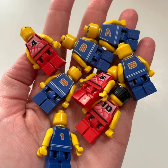 Lot personnages lego nba basket ball - photo numéro 5