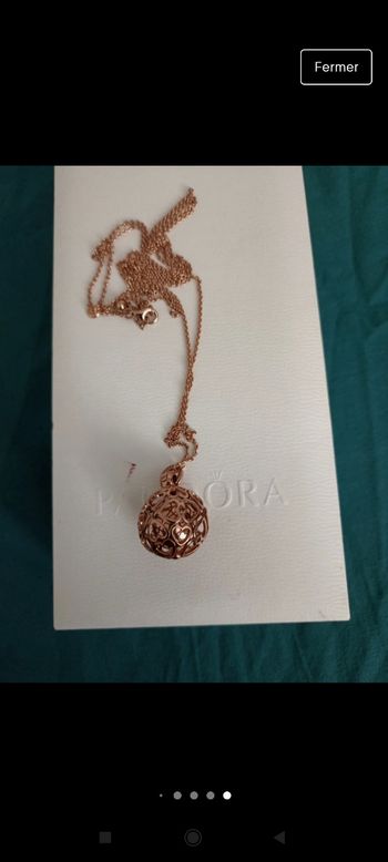 Collier bola Pandora