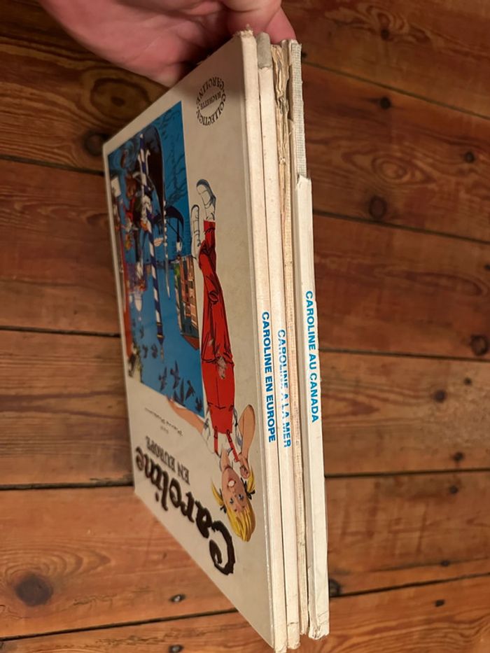 Caroline - Lot de 4 livres bd grands albums Hachette anciens Pierre Probst satisfaisants - photo numéro 6