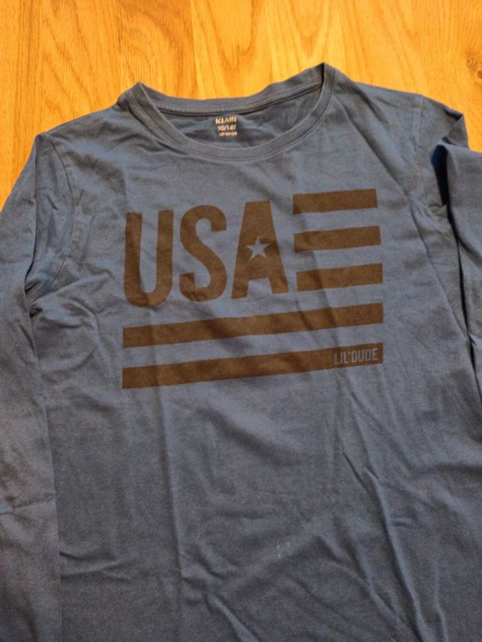 T shirt enfant manches longues - photo numéro 2