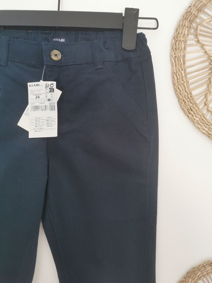 Pantalon Chino bleu marine Kiabi 24 Mois - photo numéro 3