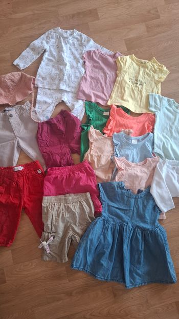 Lot 3-6mois fille printemps 