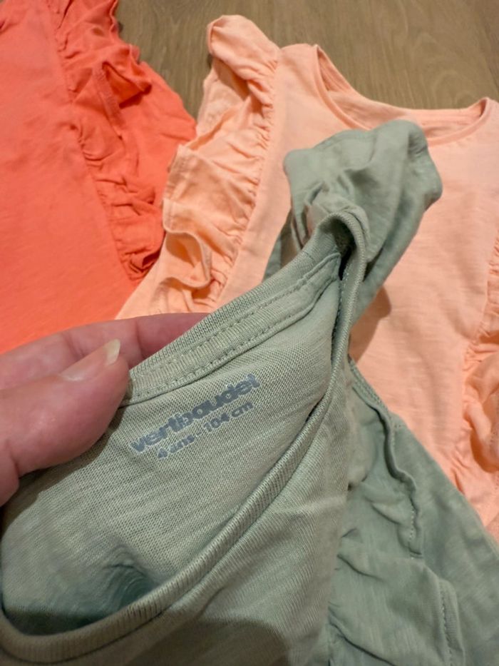 Lot 3 tee shirt 4 ans verbaudet neuf - photo numéro 3