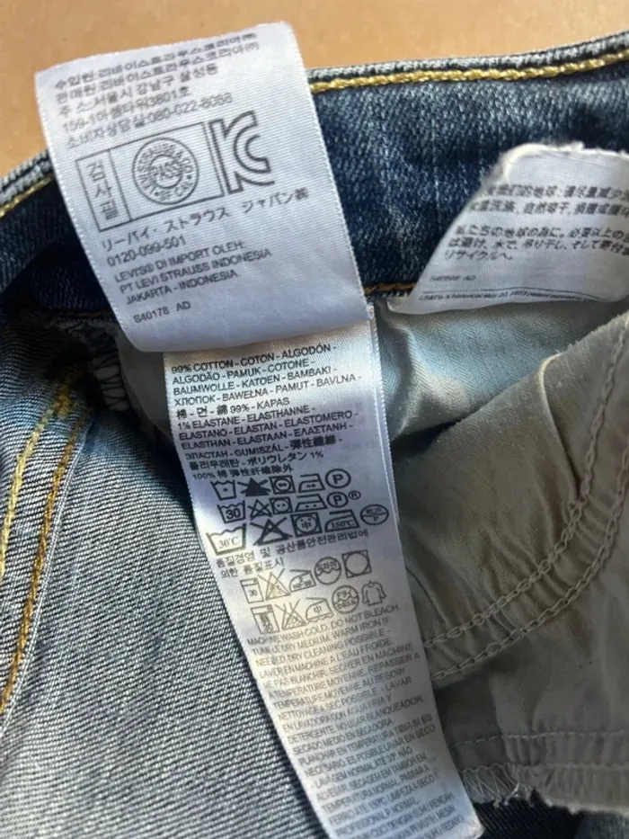 Jeans vintage bold curve - taille 36 (29) - photo numéro 3
