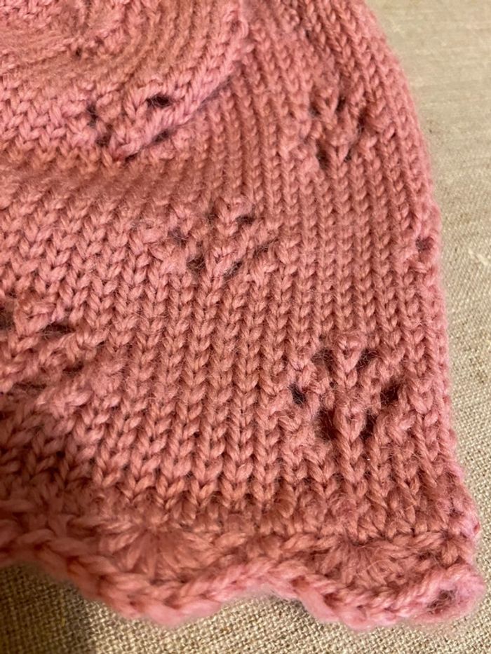 Bonnet rose en laine Petit Bateau 2/4 ans - photo numéro 3