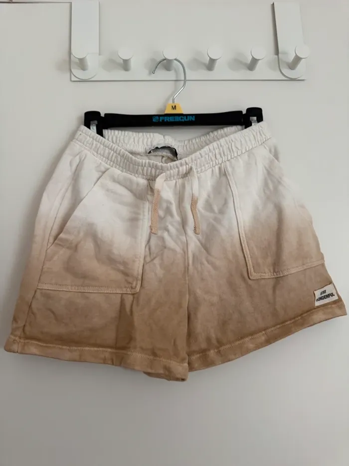 Short Zara 9 ans beige marron