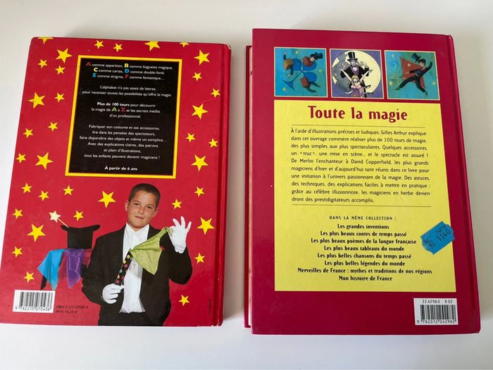 Lot de 2 livres sur la magie - photo numéro 2