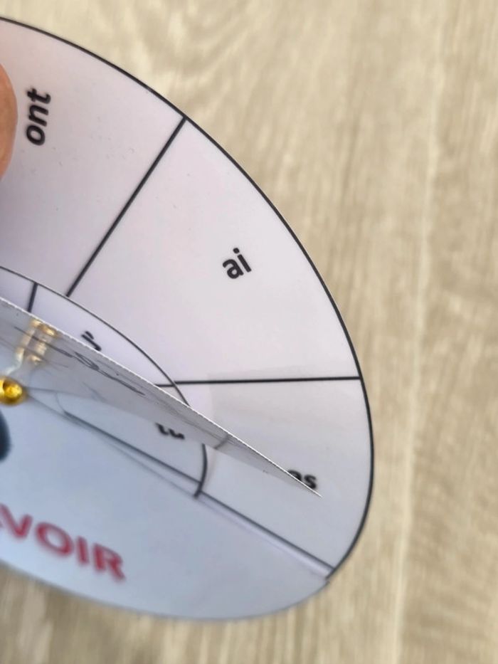 Ma roue du verbe avoir - photo numéro 3