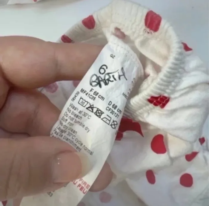 Catimini ensemble robe et bloomer bébé fille 6 mois - photo numéro 11