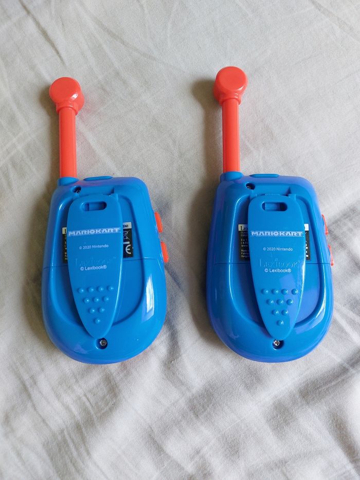 Talkie-walkie mario - photo numéro 2