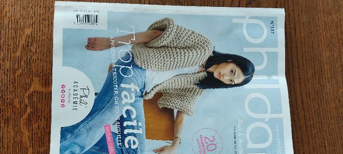 Catalogue de tricots pour débutants Phildar