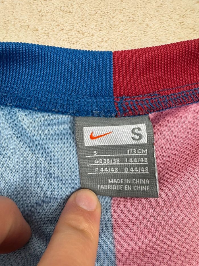 Maillot FC Barcelone 2008/2009 Home Nike Vintage Rare - photo numéro 8