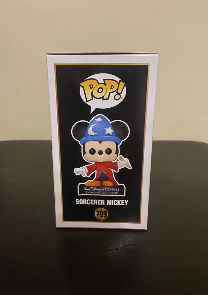 Figurine Walt Disney »POP »Sorcerer Mickey 799 - photo numéro 5