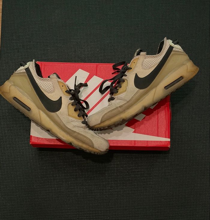 Air Nike Max 90 Terrascape Taille 44 Homme Marron Beige Crème