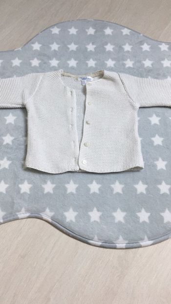 Gilet petite fille 1 mois