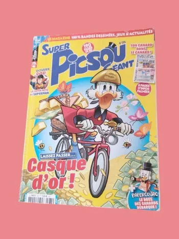 Super Picsou Géant N°235 Le Casque d’Or – Bon État