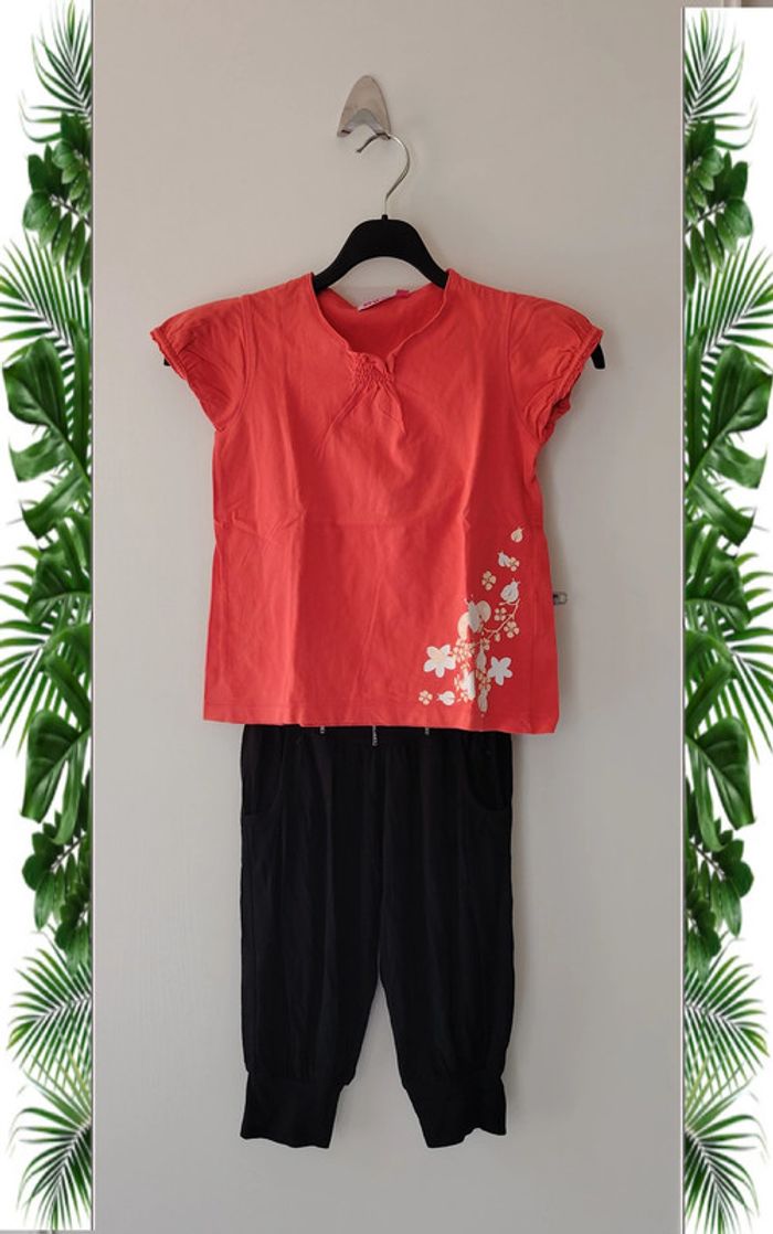 Ensemble t-shirt + sarouel NKY 8 ans