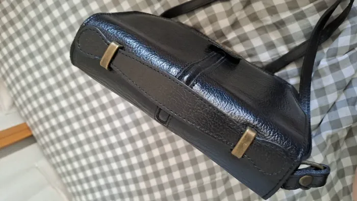 Sacoche vintage/ Russell Nash Paris / Sacoche en cuir / Sacoche homme Russell / Sac - photo numéro 4