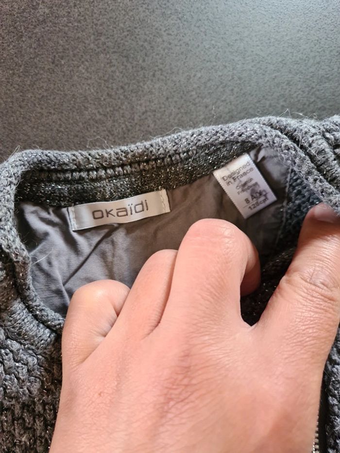 Gilet gris - photo numéro 2