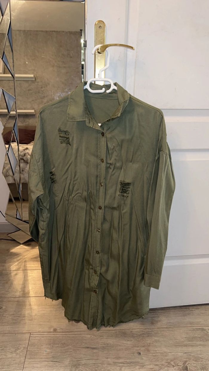 Chemine longue kaki - photo numéro 2