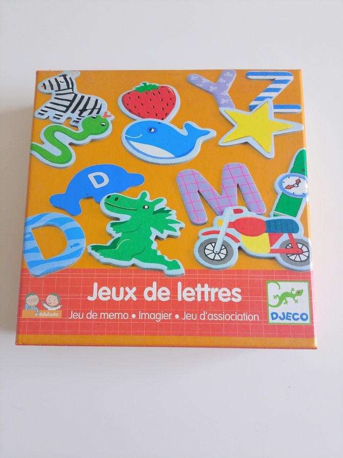 Jeux de lettres Djeco complet - photo numéro 1