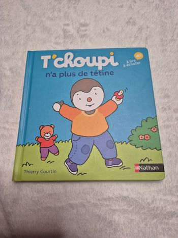 Livre tchoupi n'a plus de tétine