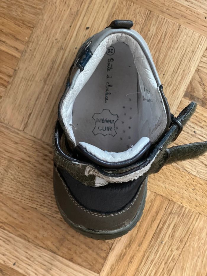 Chaussures 👞 bottines - cuir - Boîte à malices - Taille 20 - BE - photo numéro 13