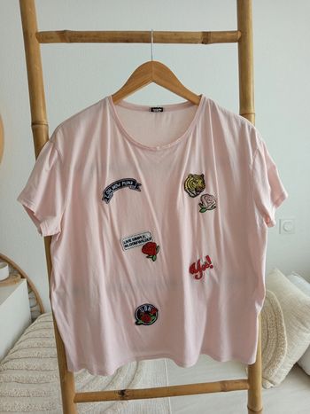 T-shirt rose Pimkie taille L