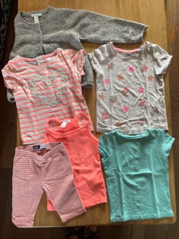 Lot pour fille Okaidi 2 ans