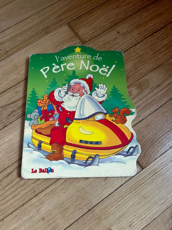Livre l’aventure du père noel