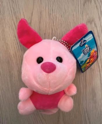 Porte clé peluche porcinet Disney neuf avec étiquette