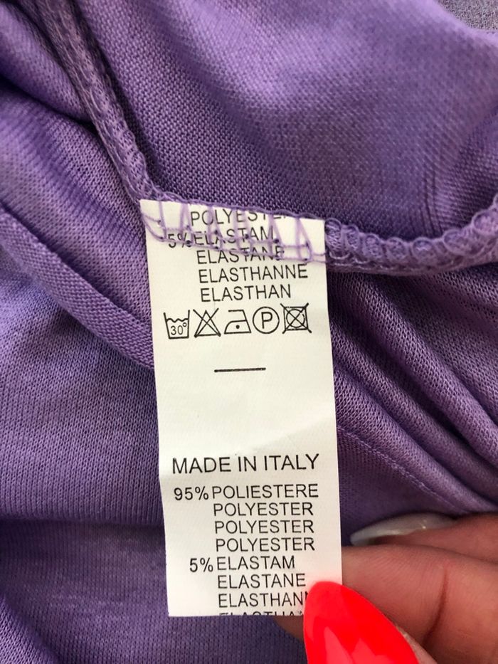 Robe longue mauve et fleurie neuve New Collection taille unique - photo numéro 10