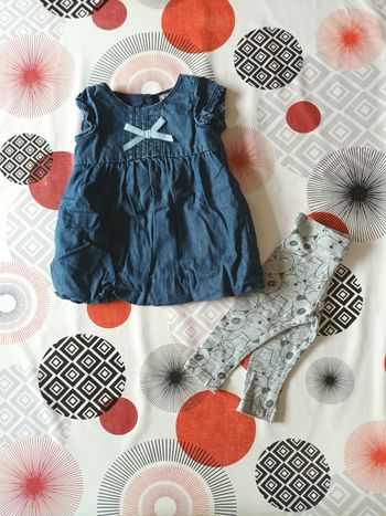 Tenue ensemble robe Taille 3 mois