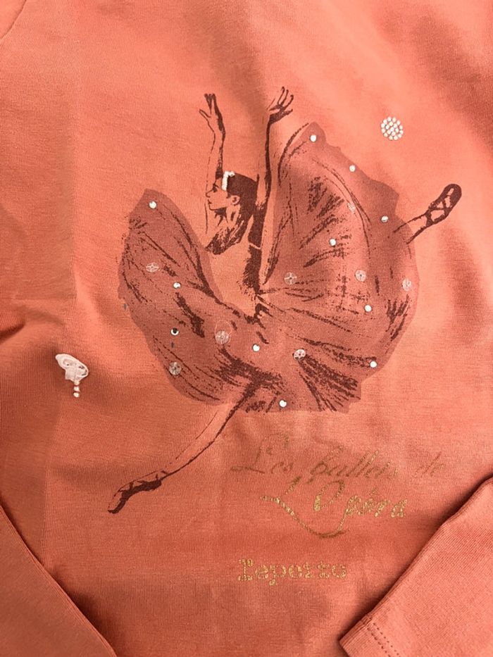 Haut t-shirt manches longues repetto 12 ans - photo numéro 2