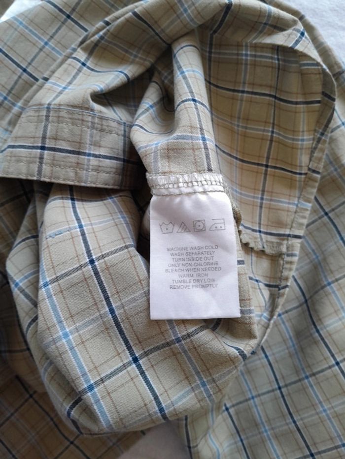 Chemise manches courtes carreaux Wrangler rugged wear taille XL - photo numéro 5
